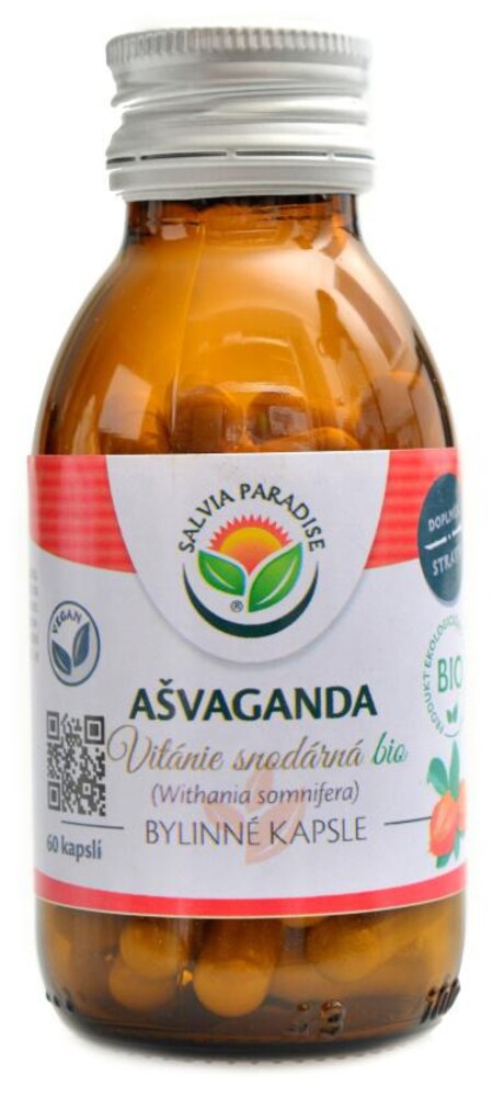 Ašvaganda vitánie BIO 60 kapslí ashwagandha