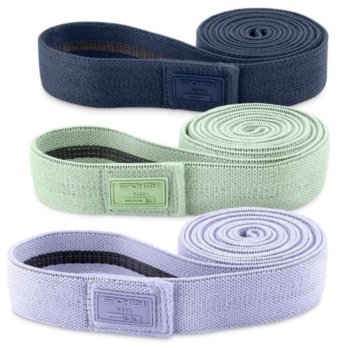 COTI FLEX SET Sada 3 posilovacích textilních gum