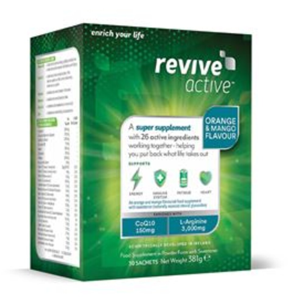 Revive Active 30 sáčků  (Energie, imunita, únava, srdce)