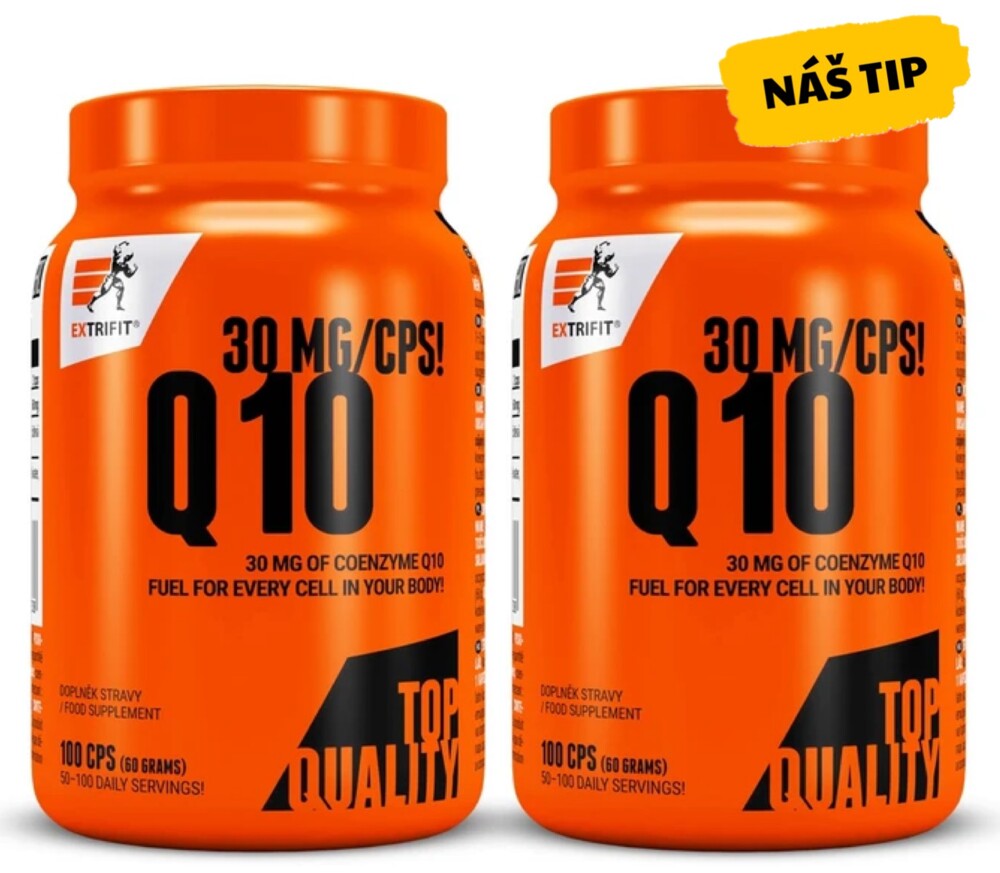 AKCE 1+1 ZDARMA Coenzyme Q10 30 mg 100 cps