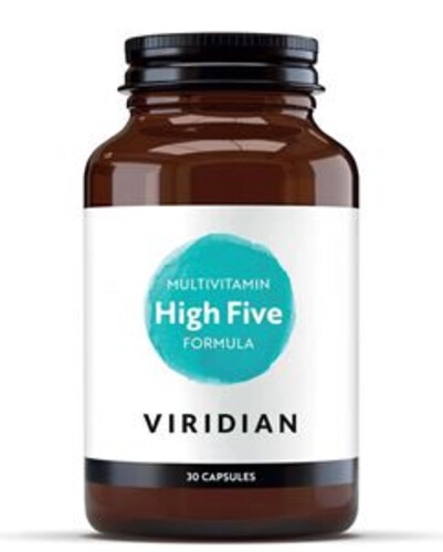 High Five Multivitamin and Mineral Formula 30 kapslí  (Multivitamín na stres a pro celkovou odolnost)