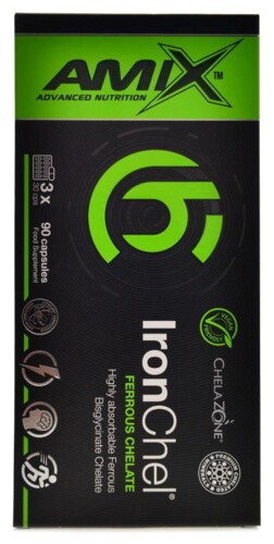 Ironchel Iron chelate 90 kapslí