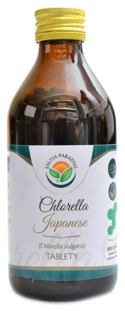 Chlorella japanese 800 tablet Chlorella vulgaris pyrenoidosa