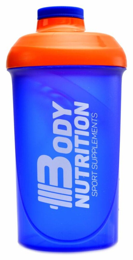 Šejkr 600 ml modro oranžový
