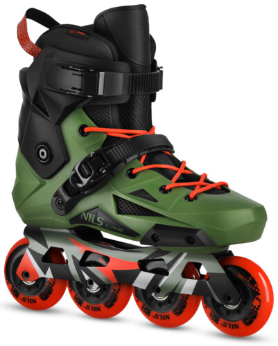 Slalomové brusle NILS Extreme NA1601 Slayd zelené