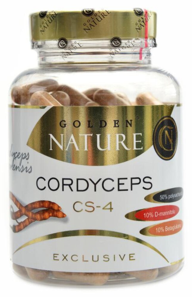 Exclusive Cordyceps sinensis CS-4 50% polysacharidů 100 kapslí