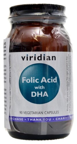 Folic acid with DHA 90 kapslí