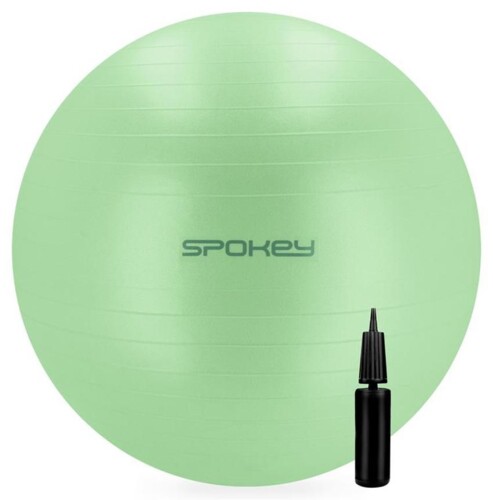 FITBALL Gymnastický míč 55 cm včetně pumpičky, zelený