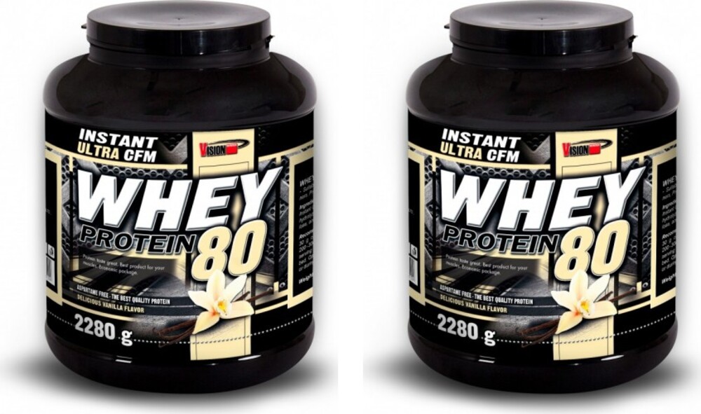 CFM whey protein 80 2280 g 1+1
