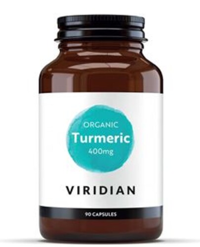Turmeric 400mg 90 kapslí Organic (Kurkuma)