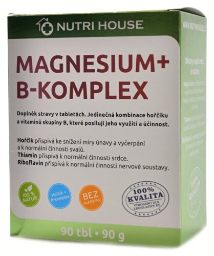 Magnesium B komplex 90 tablet