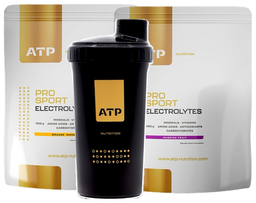 AKCE 1+1 Nutrition Pro Sport Electrolytes 900 g + ZDARMA Šejkr 700 ml
