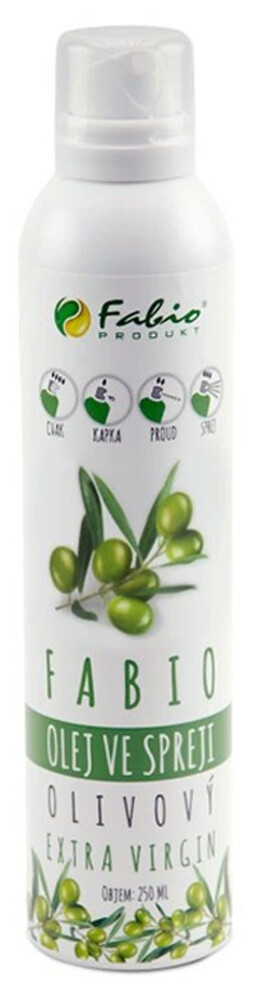 Olej ve spreji olivový 250 ml