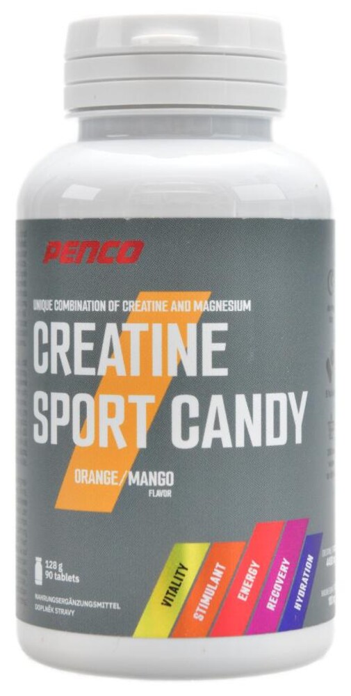 Creatine sport candy 90 tablet pomeranč mango