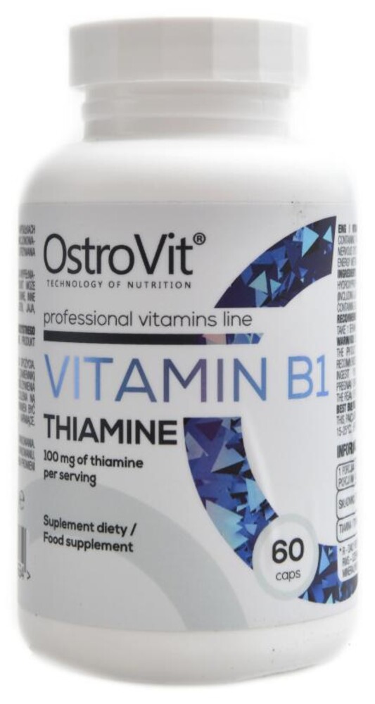 Vitamin B1 thiamine 60 kapslí