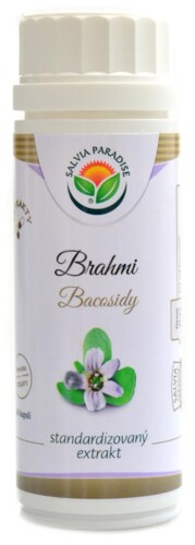 Brahmi bacopa monnieri standardizovaný extrakt 60 kapslí