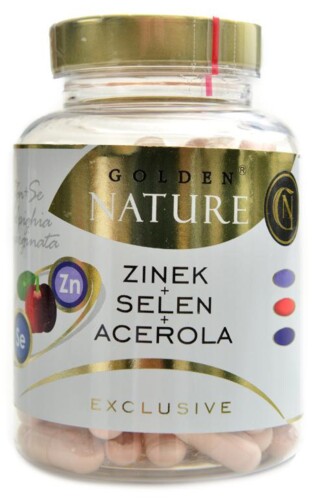 Exclusive Zinek + selen + acerola 100 kapslí