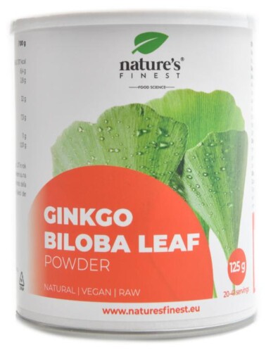 Ginkgo Biloba Leaf Powder 125g