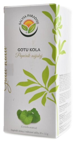 Gotu kola nálevové sáčky 20 x 2 g - Pupečník asijský