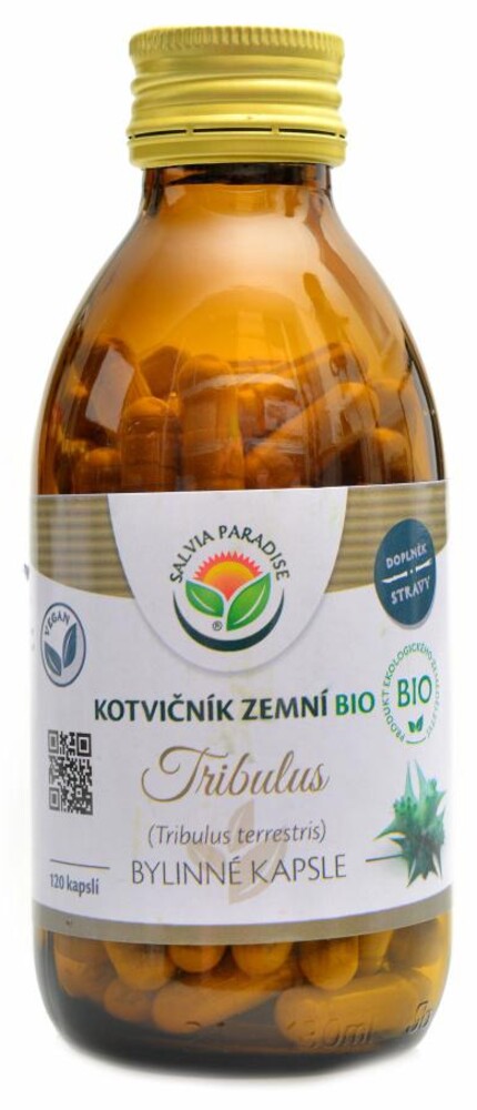 Kotvičník zemní tribulus BIO 120 kapslí