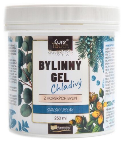 Cure Touch bylinný gel chladivý 250 ml