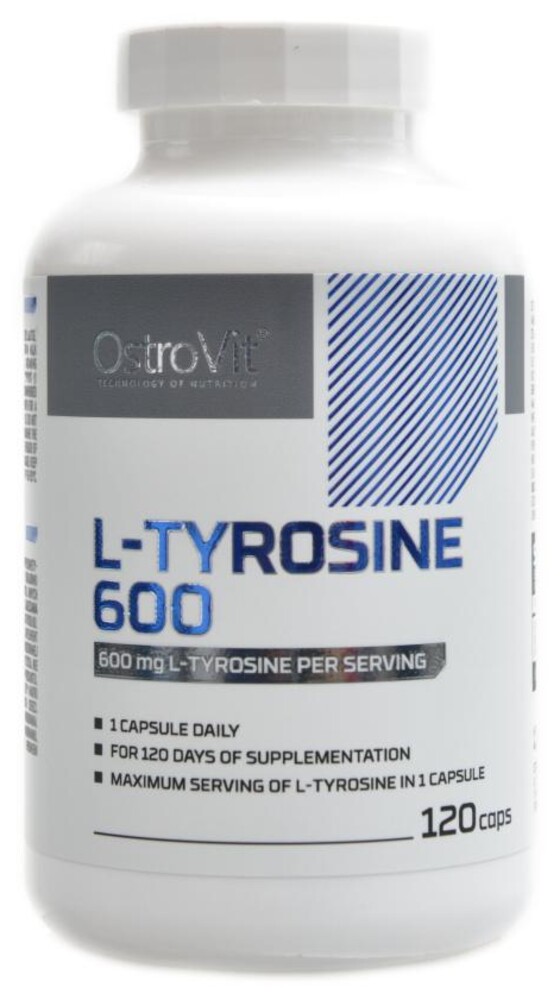 L-Tyrosine 600 mg 120 kapslí