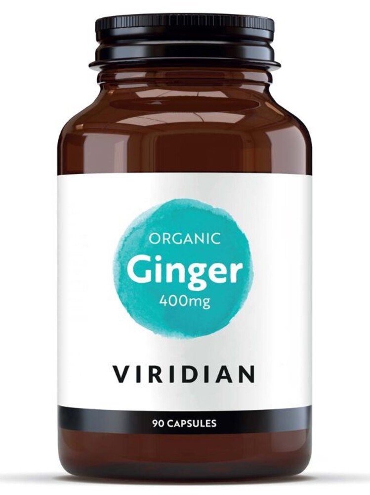Ginger 400mg 90 kapslí Organic (Zázvor)