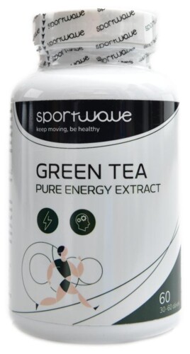 Green tea pure energy extract 60 kapslí
