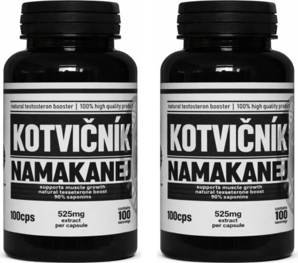 Kotvičník zemní 90% 100 kapslí 1+1