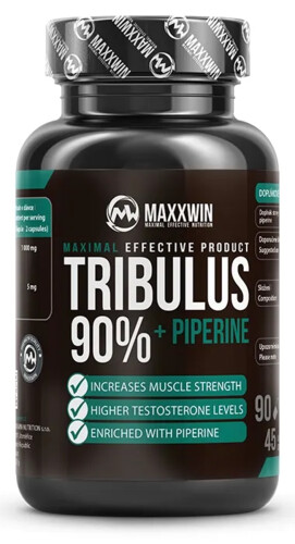 TRIBULUS 90% + PIPERINE 90 kapslí