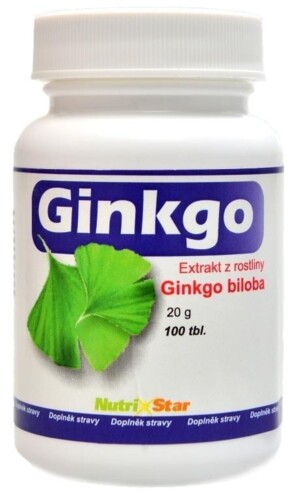 Ginkgo Biloba 100 tablet
