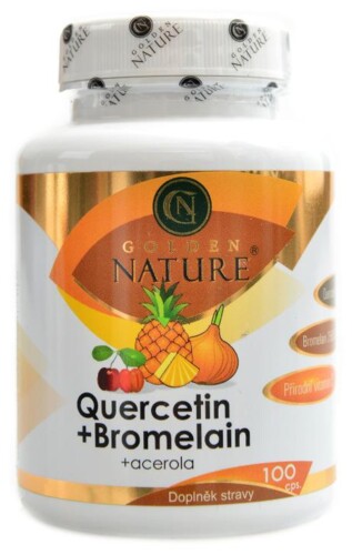 Quercetin + Bromelain ( kvercetin ) komplex 100 kapslí