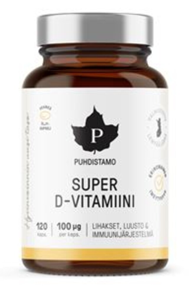 Super Vitamin D 4000IU 120 kapslí