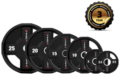Olympijský polyuretanový kotouč TPC25 25 kg