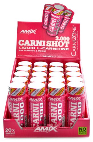 Carni Shot 3000mg 20 x 60 ml