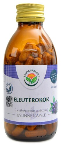Eleuterokok ostnitý sibiřský ženšen 120 kapslí Eleutherococcus senticosus