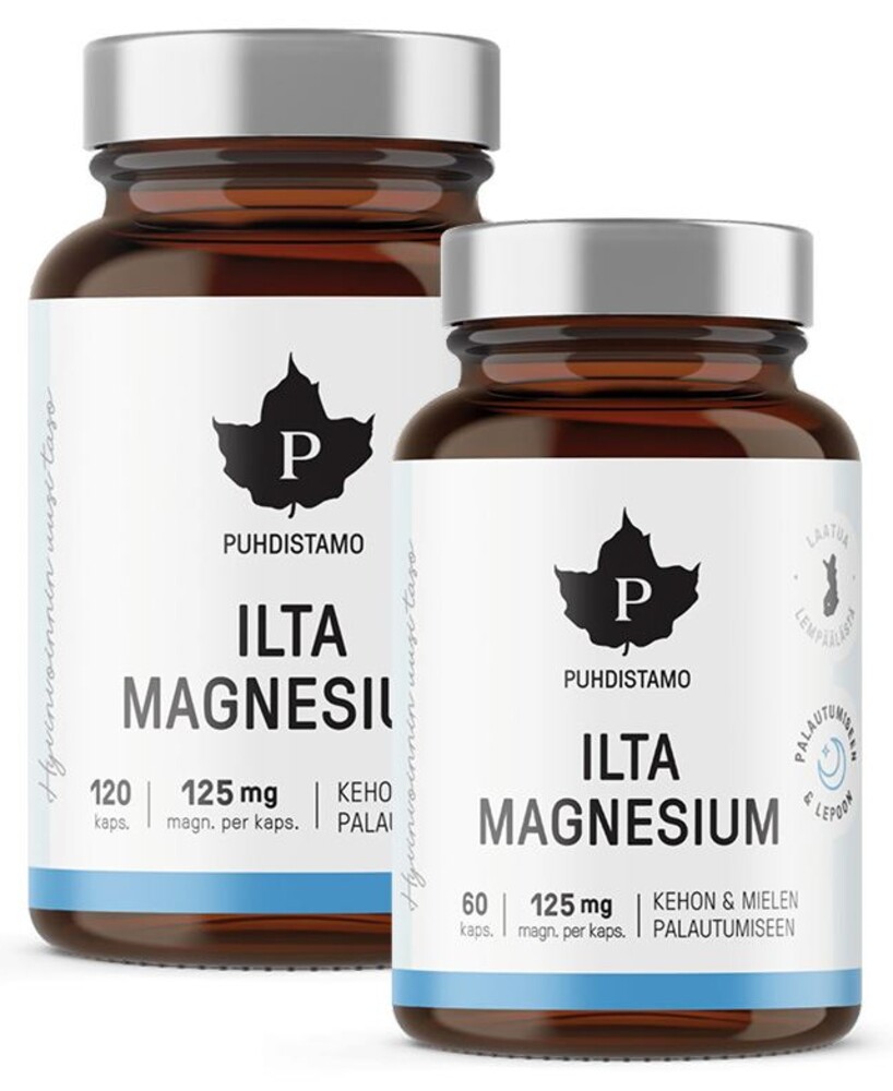 Night Magnesium 120 kapslí + 60 kapslí ZDARMA (Ilta Magnesium)
