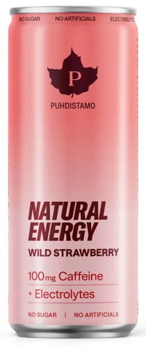 Natural Energy + Caffeine + Electrolytes 330ml