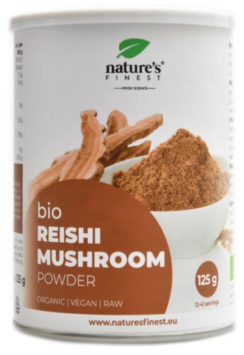 Reishi Mushroom Bio 125g (Lesklokorka lesklá)