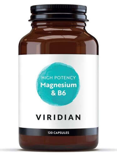High Potency Magnesium with B6 120 kapslí