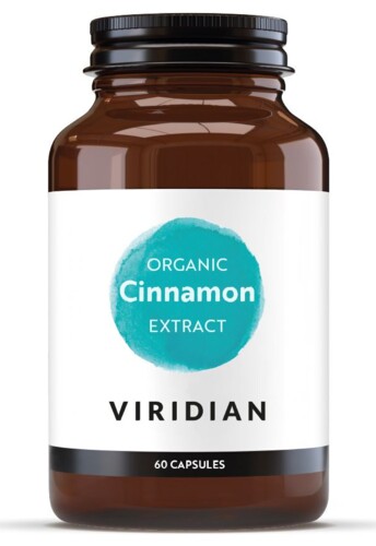 Cinnamon Extract 60 kapslí Organic
