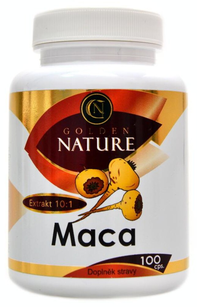 Maca extrakt 10:1 100 kapslí