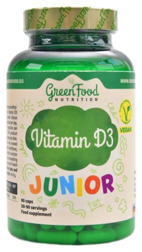 Junior Vitamín D3 90 kapslí