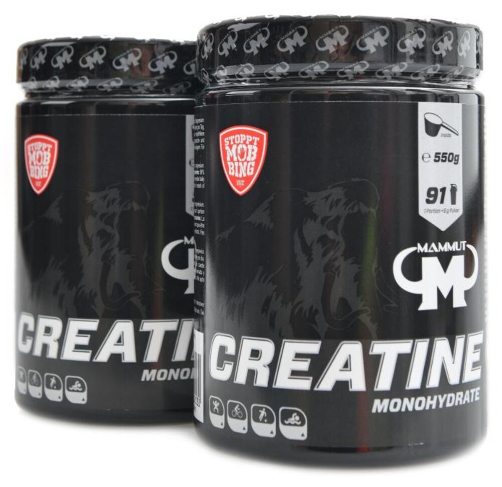 Creatine monohydrat 2 x 550 g