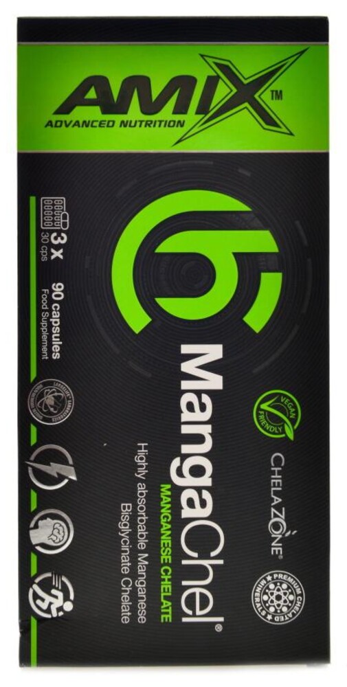 Mangachel Manganese chelate 90 kapslí