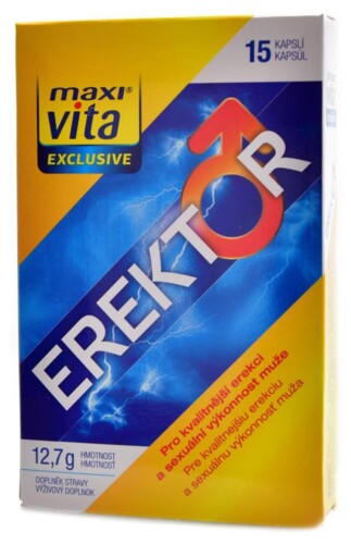 MaxiVita exclusive erektor 15 tablet