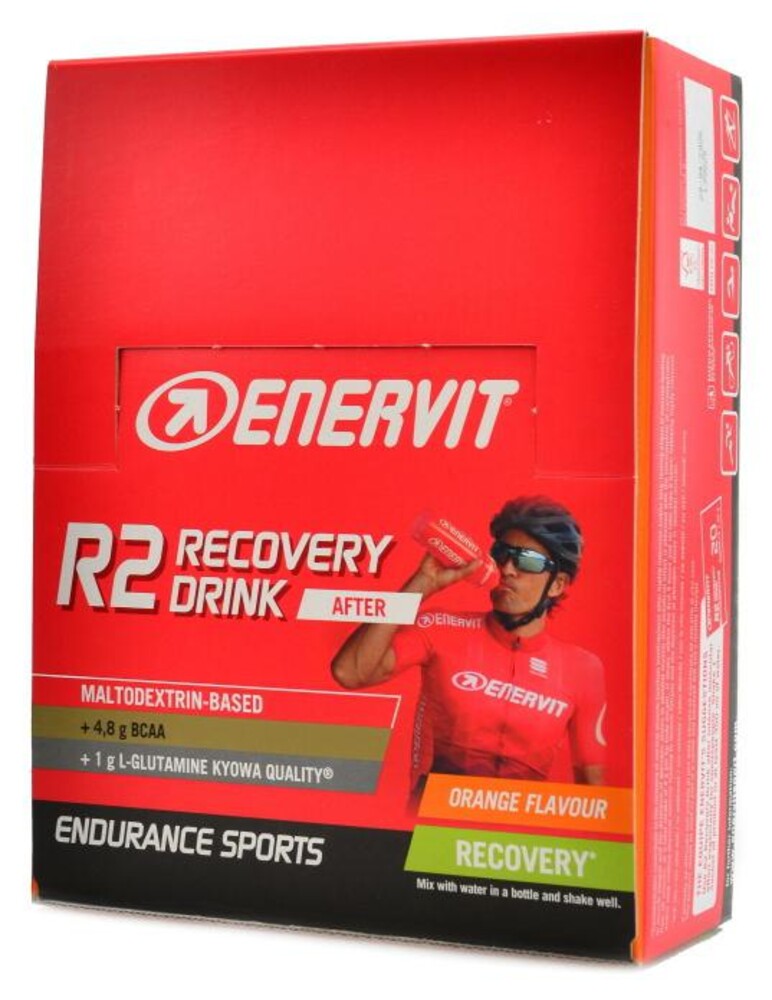 Enervit R2 recovery drink 20 x 50g pomeranč