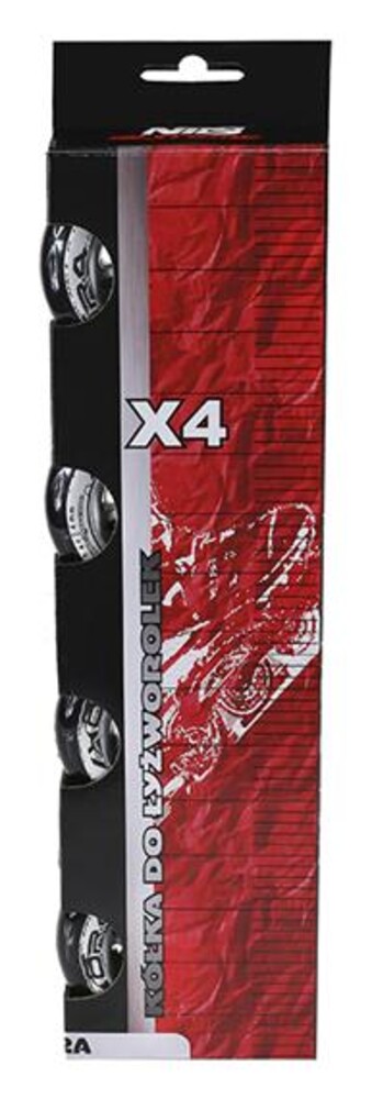 KOLIESKA PU 72x24 ČIERNE (4KS)