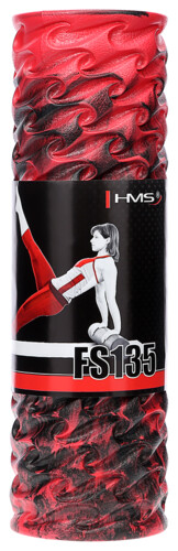 Fitness valec FS135 45 cm, červený