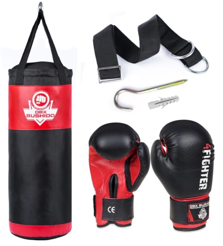 Boxerský tréningový set DBX DBX Kids60.2 červený
